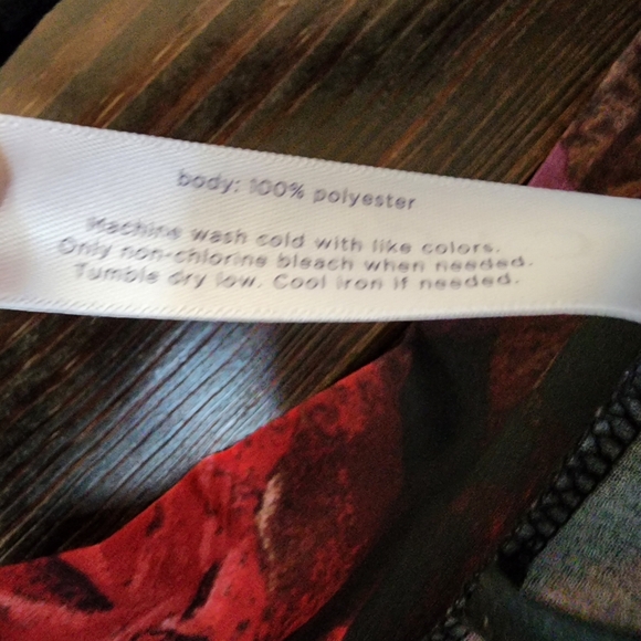 CACIQUE Intimates Silky Robe with Kimono Sleaves in Cumberland Rose - Size 18/20 - Picture 8 of 8